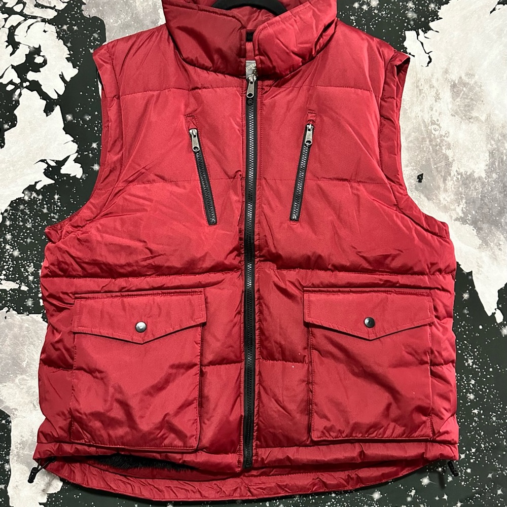 Beverly Hills Polo Club Military Style Puffer Vest
